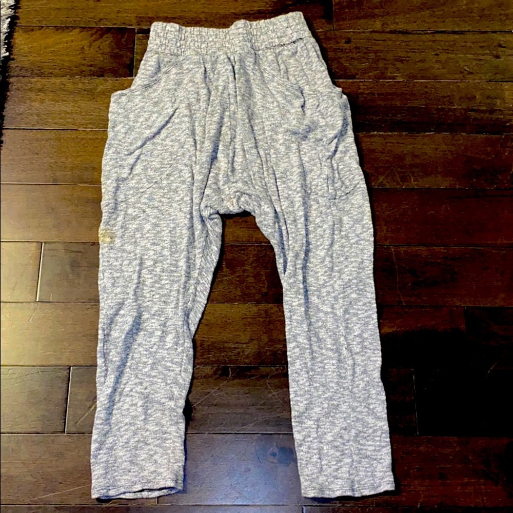 Free People beach high waisted sweatpants size S